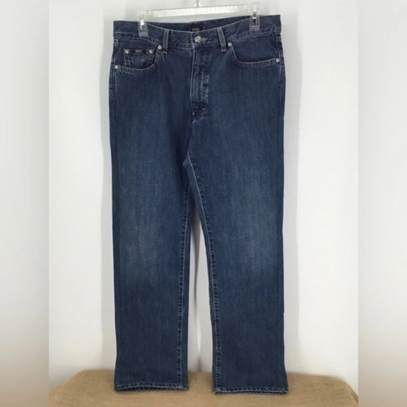 Hugo Boss Men’s Texas Jeans Medium Wash - Picture 1 of 7